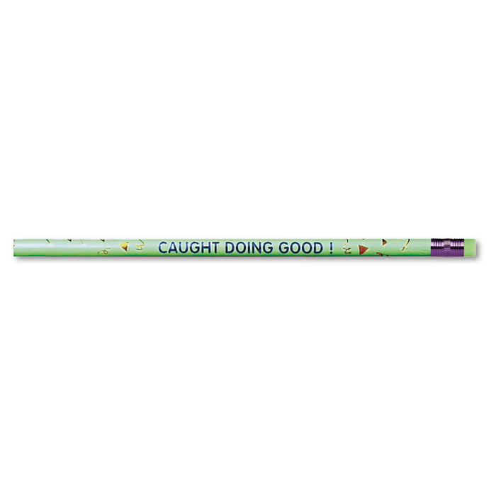 Caught Doing Good Recognition Pencil, HB (#2), Black Lead, Green Barrel, Dozen