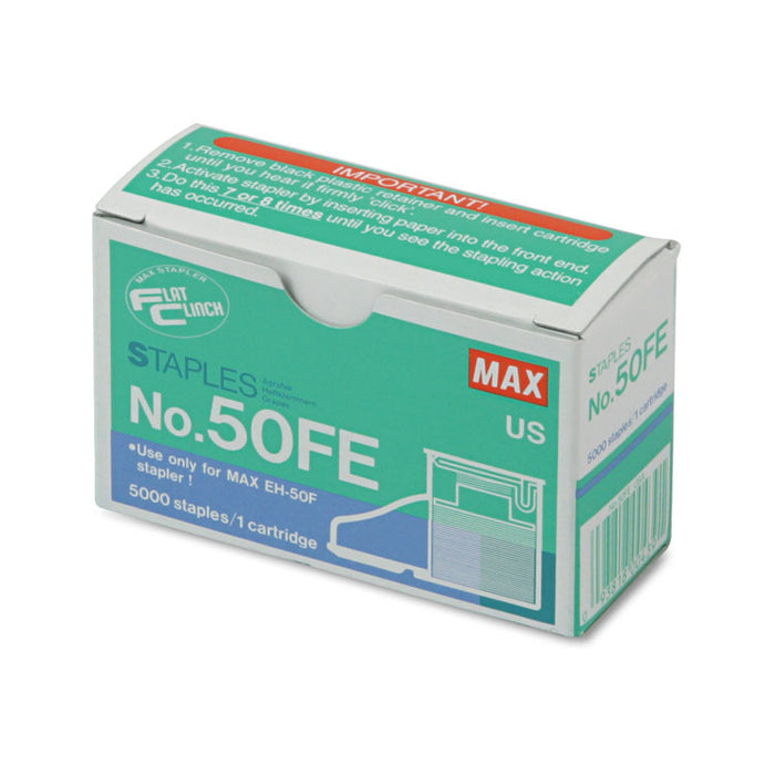 Staple Cartridge, 0.31" Leg, 0.5" Crown, Steel, 5,000/Box