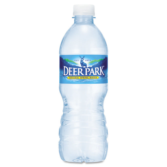 Bottled Natural Spring Water, .5L, Bottles, 24/Carton