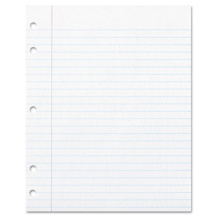 Ecology Filler Paper, 3-Hole, 8 x 10.5, Wide/Legal Rule, 150/Pack