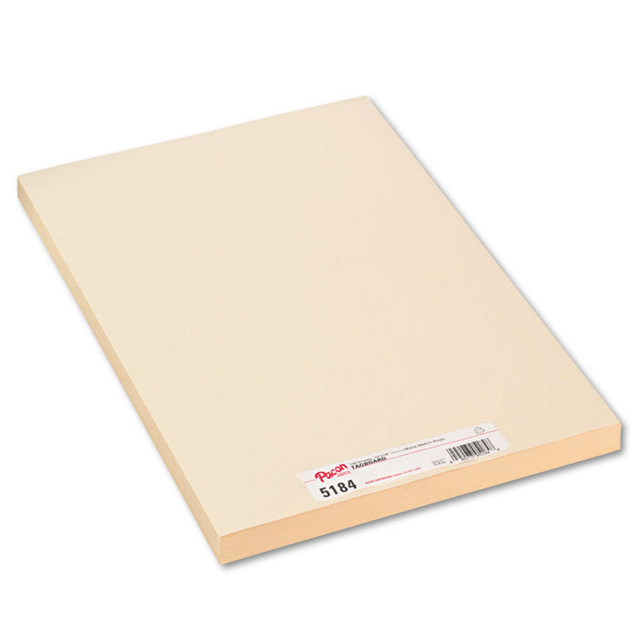 Medium Weight Tagboard, 18 x 12, Manila, 100/Pack