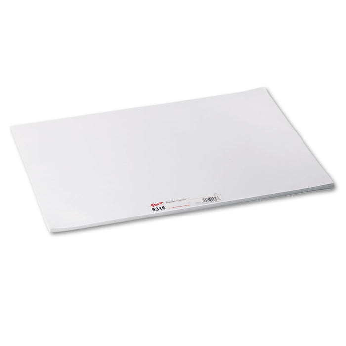 Fingerpaint Paper, 50lb, 16 x 22, White, 100/Pack