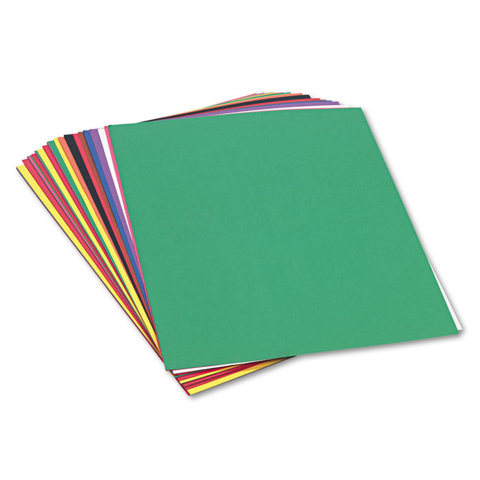 Construction Paper, 58lb, 24 x 36, Assorted, 50/Pack