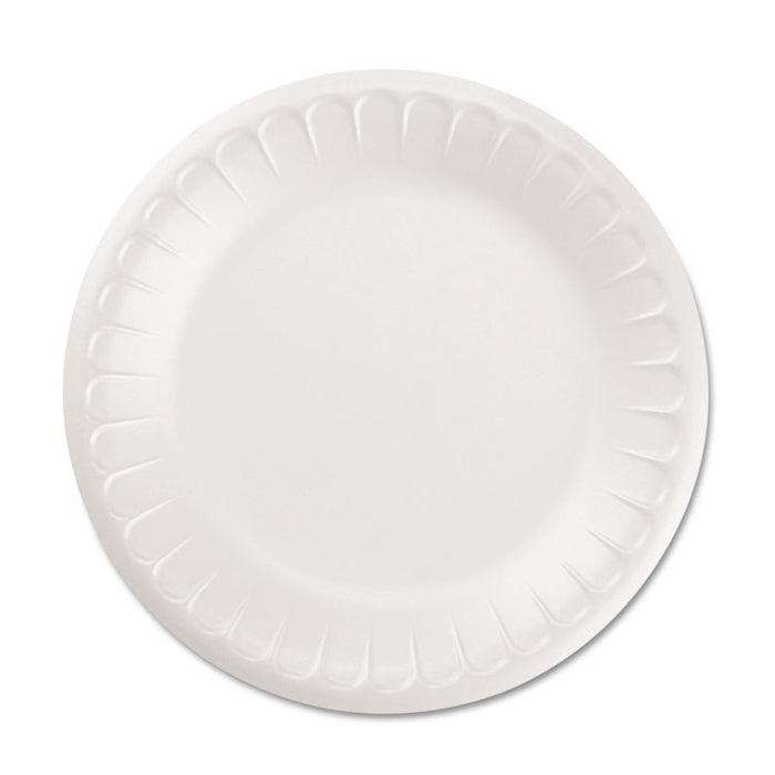 Soak Proof Tableware, Foam Plates, 7" dia, 60/Pack