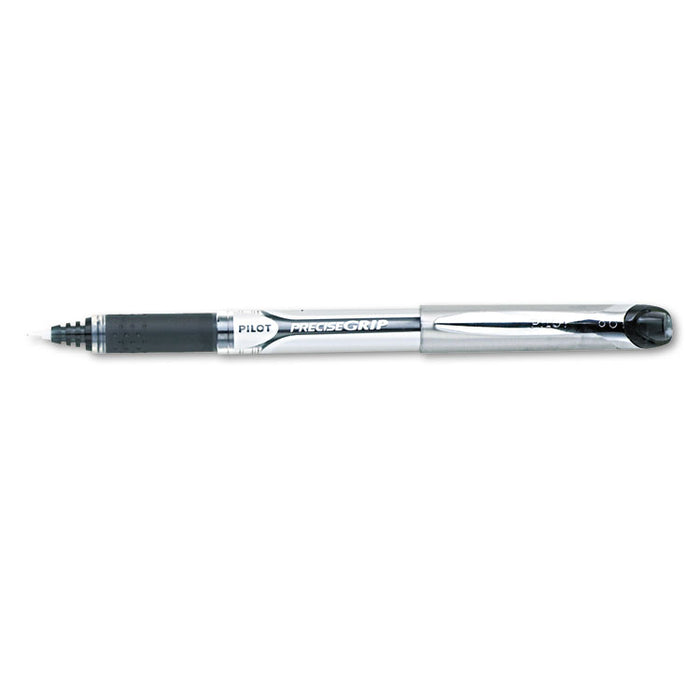 Precise Grip Roller Ball Pen, Stick, Extra-Fine 0.5 mm, Black Ink, Black Barrel