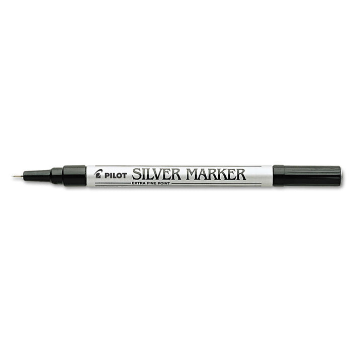 Creative Art and Crafts Marker, Extra-Fine Brush Tip, Silver