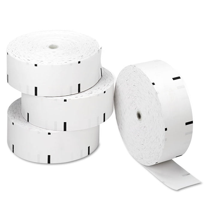 Direct Thermal Printing Paper Rolls, 0.69" Core, 3.13" x 1,960 ft, White, 4/Carton