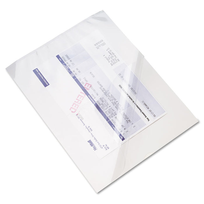 Document Carrier for Copying, Scanning, Faxing, 8 1/2" x 11", Clear, 10/Pack