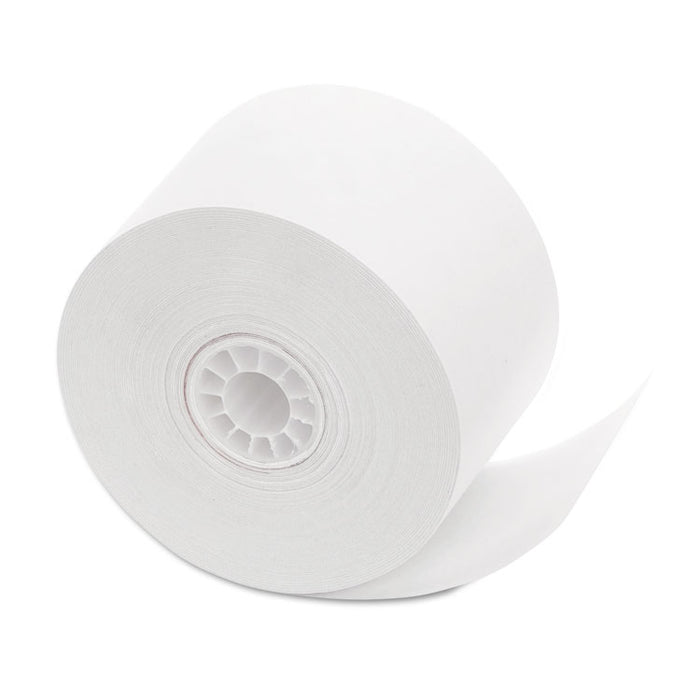 Impact Bond Paper Rolls, 1.75" x 150 ft, White, 10/Pack