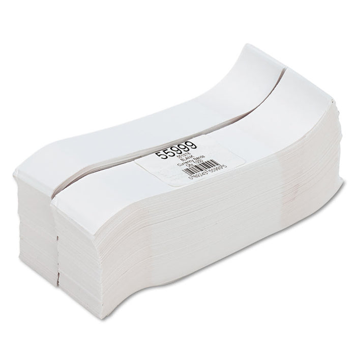 Blank Kraft Currency Straps, Self-Adhesive, 1000/Pack