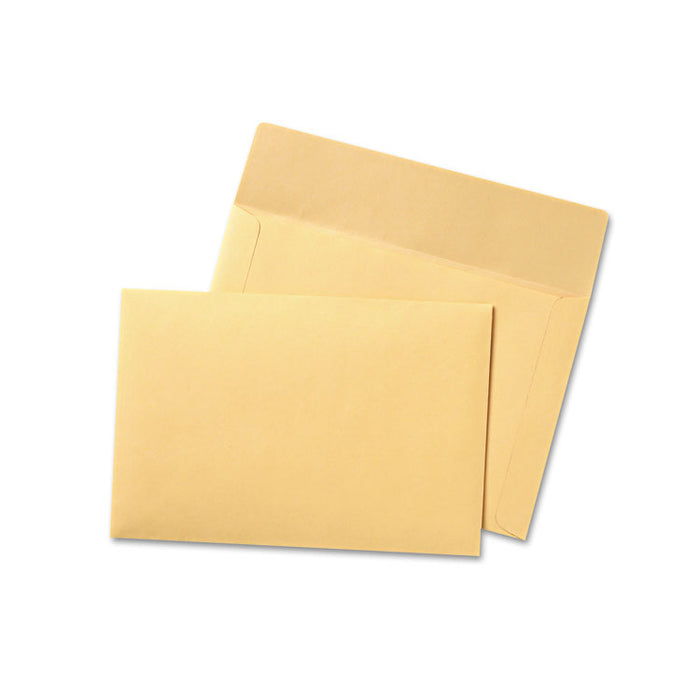 Filing Envelopes, Letter Size, Cameo Buff, 100/Box