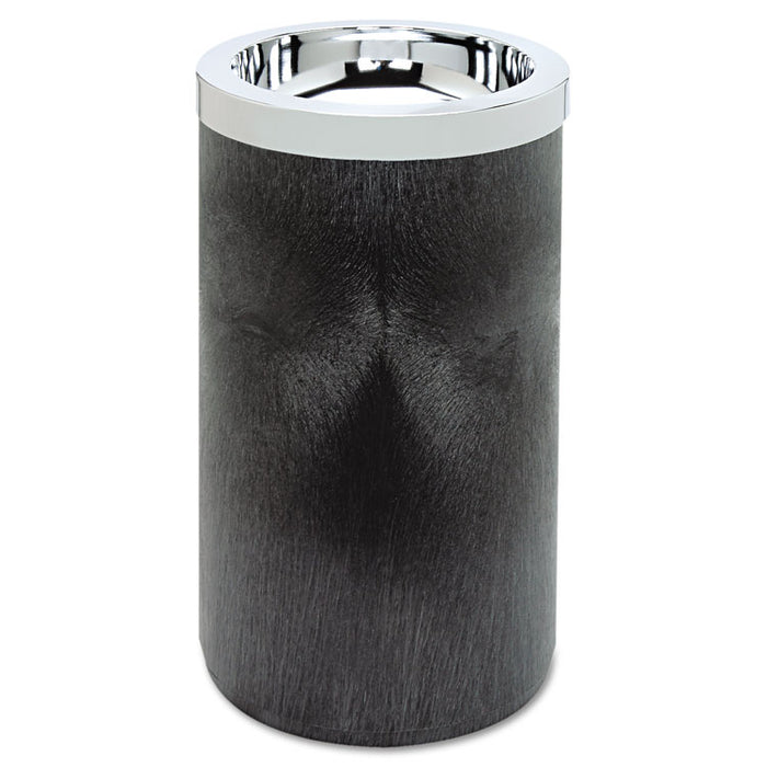 Smoking Urn with Metal Ashtray Top, 19.5h x 11.5 dia, Black