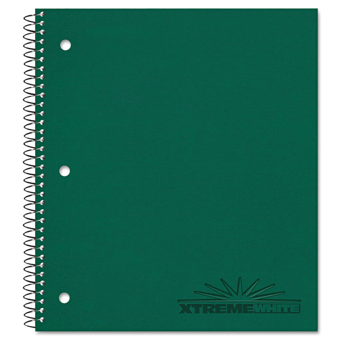 Three-Subject Wirebound Notebooks w/ Pocket Dividers, College Rule, Randomly Assorted Color Covers, 11 x 8.88, 120 Sheets