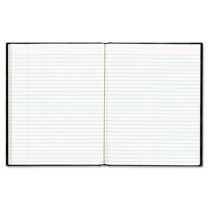 EcoLogix Professional Notebook, Medium/College Rule, Black, 9.25 x 7.25, 75 Sheets