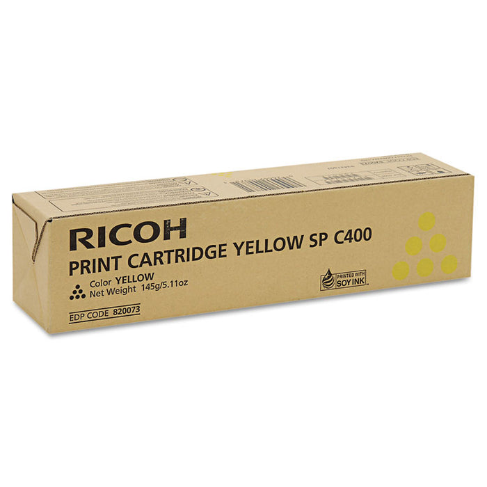 820073 Toner, 6000 Page-Yield, Yellow