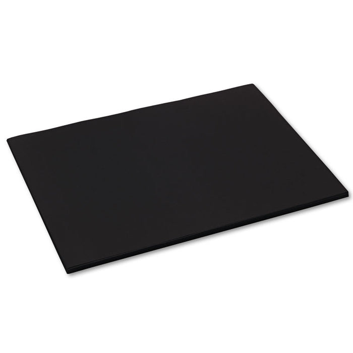 Tru-Ray Construction Paper, 76lb, 18 x 24, Black, 50/Pack