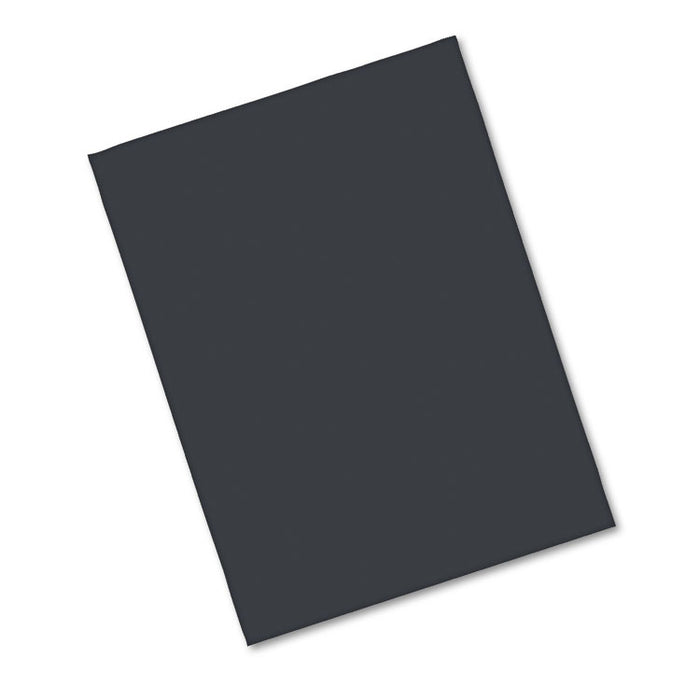 Riverside Construction Paper, 76lb, 18 x 24, Black, 50/Pack
