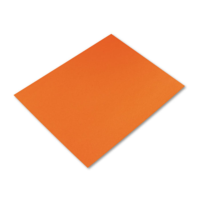 Four-Ply Railroad Board, 22 x 28, Orange, 25/Carton