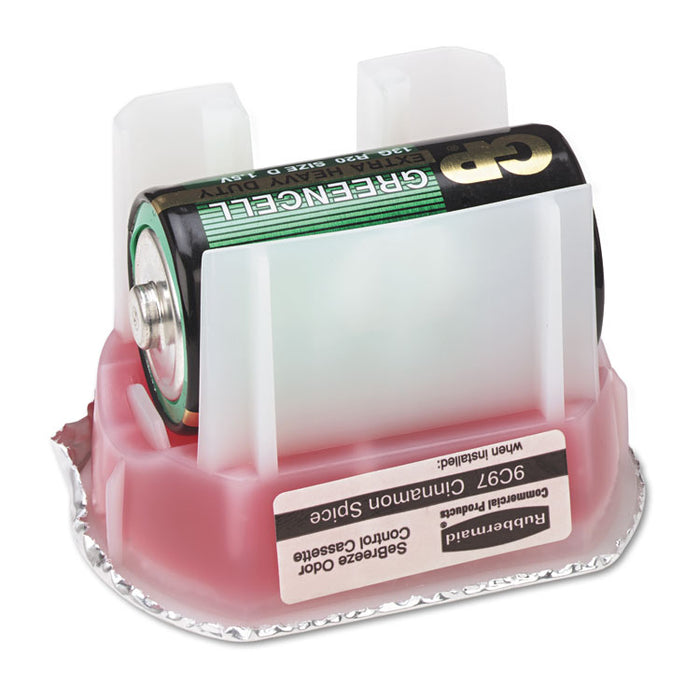 SeBreeze Fragrance Cassettes, Cinnamon Spice, 0.1 oz Gel, 6/Carton