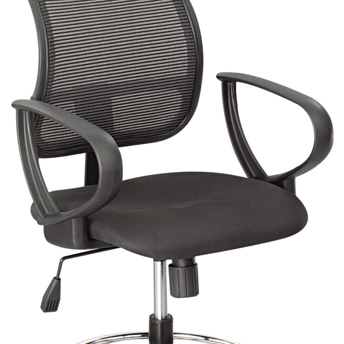 Optional Loop Arm Kit for Mesh Extended Height Chair, Black, 1 Pair