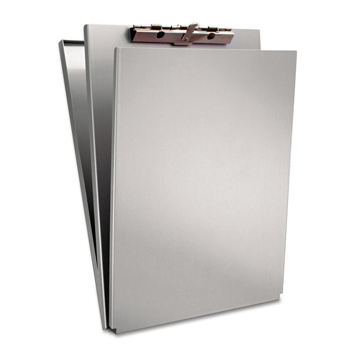 A-Holder Aluminum Form Holder, 1/2" Clip Capacity, Holds 8.5 x 12 Sheets, Silver