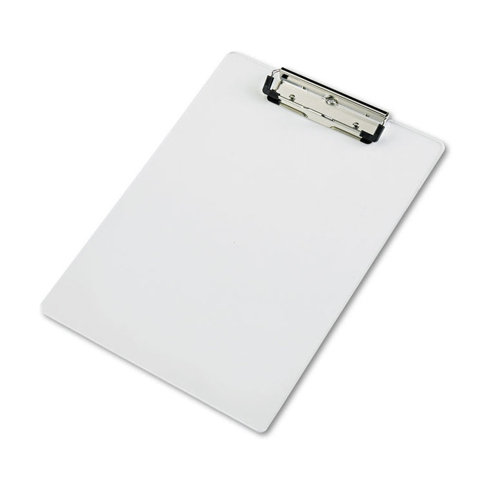 Acrylic Clipboard, 1/2" Capacity, Holds 8-1/2w x 12h, Clear