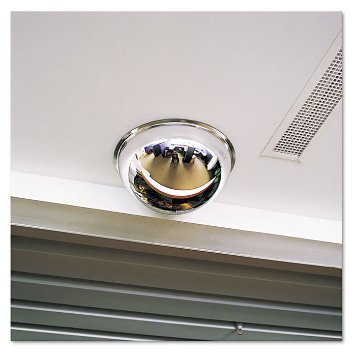 Full Dome Convex Security Mirror, 18" Diameter