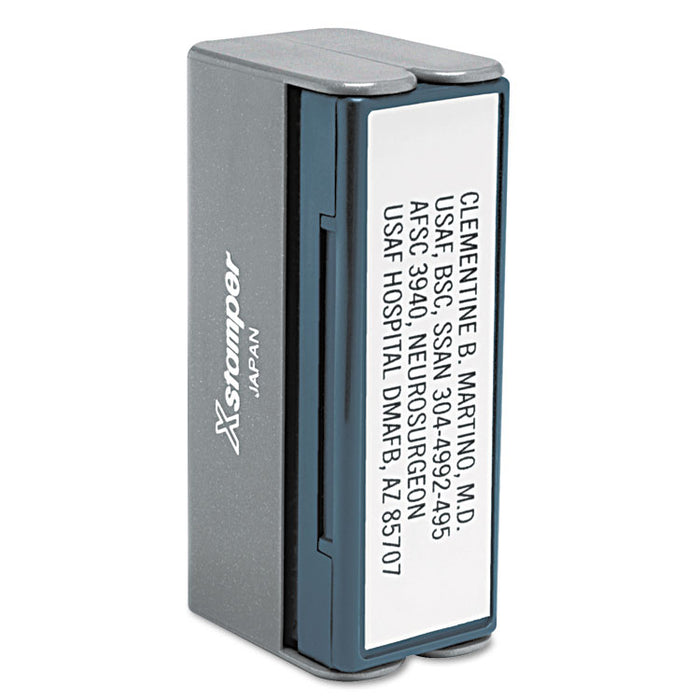 ECO Custom Message Stamp, N42, Pre-Inked/Re-Inkable