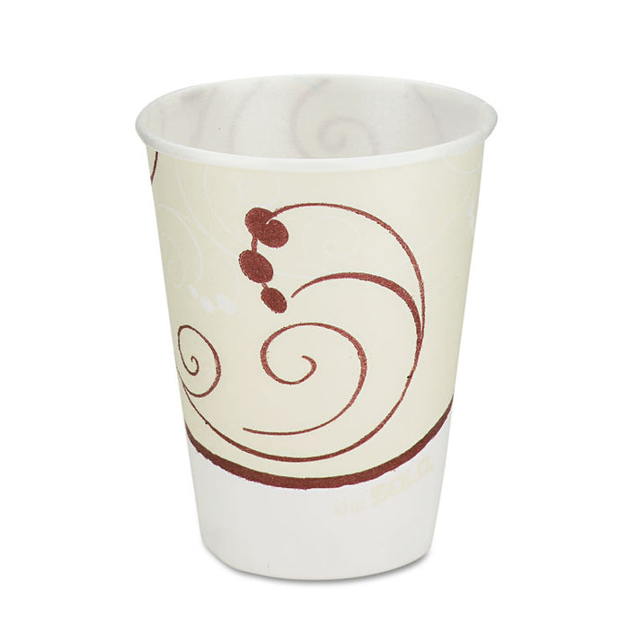 Symphony Design Trophy Foam Hot/Cold Drink Cups, 10 oz, 60/Pack, 25 Packs/Carton