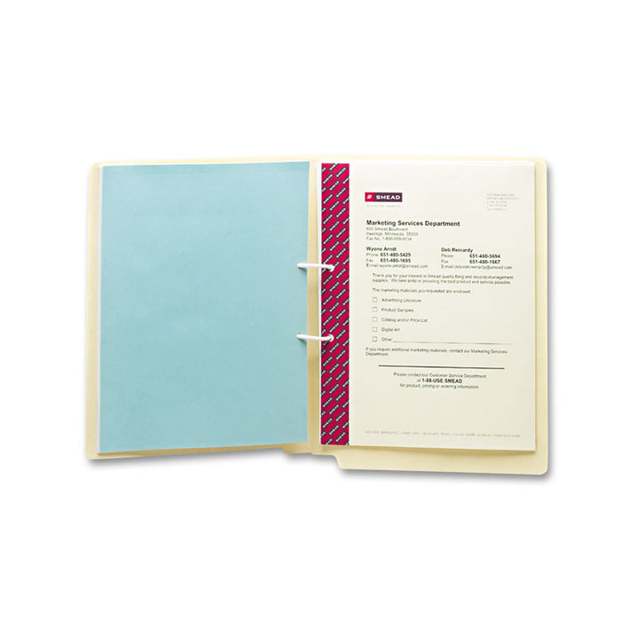 U-Clip Bonded Fasteners, 2" Capacity, 2.75" Center to Center, Red/White, 100/Box