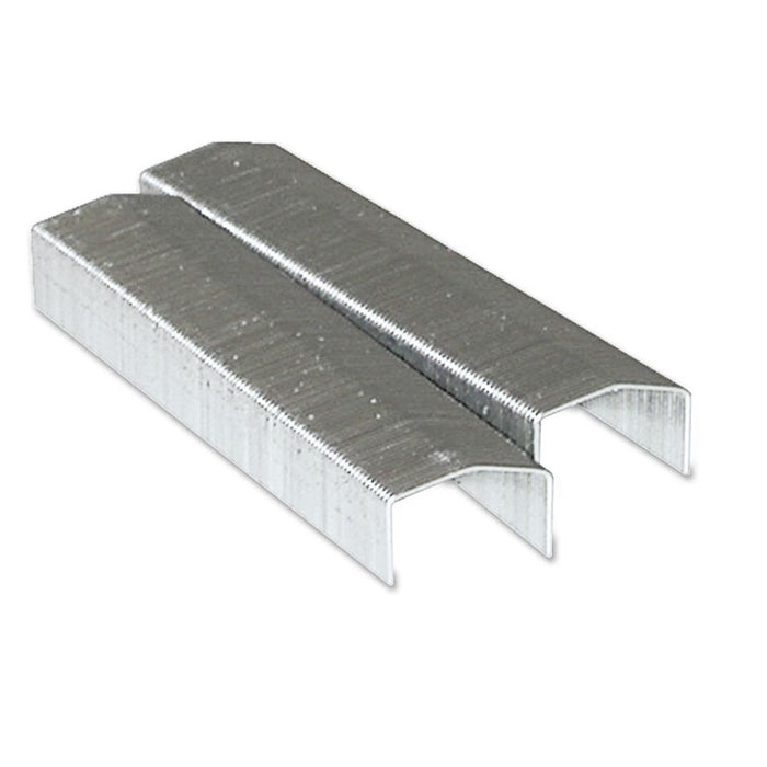 S8 Arch Crown Staples, 0.25" Leg, 0.5" Crown, Steel, 5,000/Box