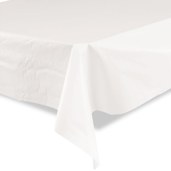 Bio-Degradable Plastic Table Cover, 40" x 300ft, White