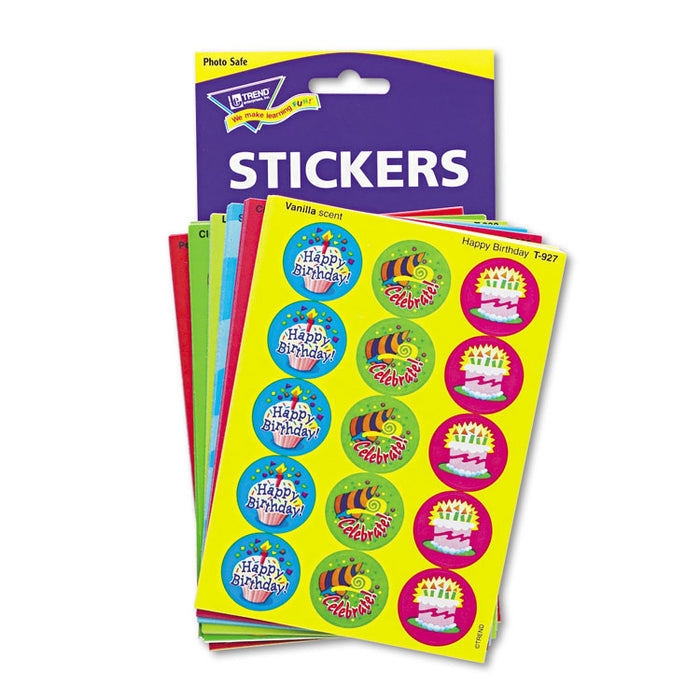 Stinky Stickers Variety Pack, Holidays and Seasons, Assorted Colors, 435/Pack