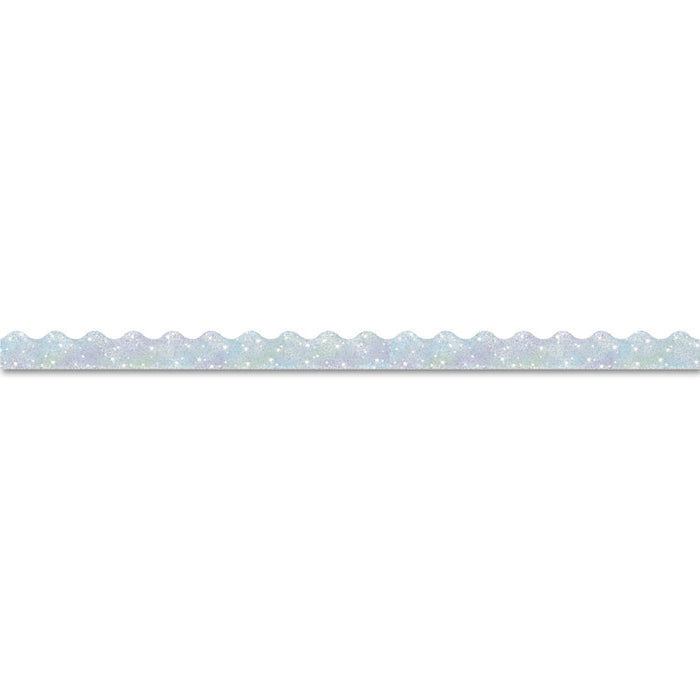 Terrific Trimmers Sparkle Border, 2 1/4" x 39" Panels, Silver, 10/Set