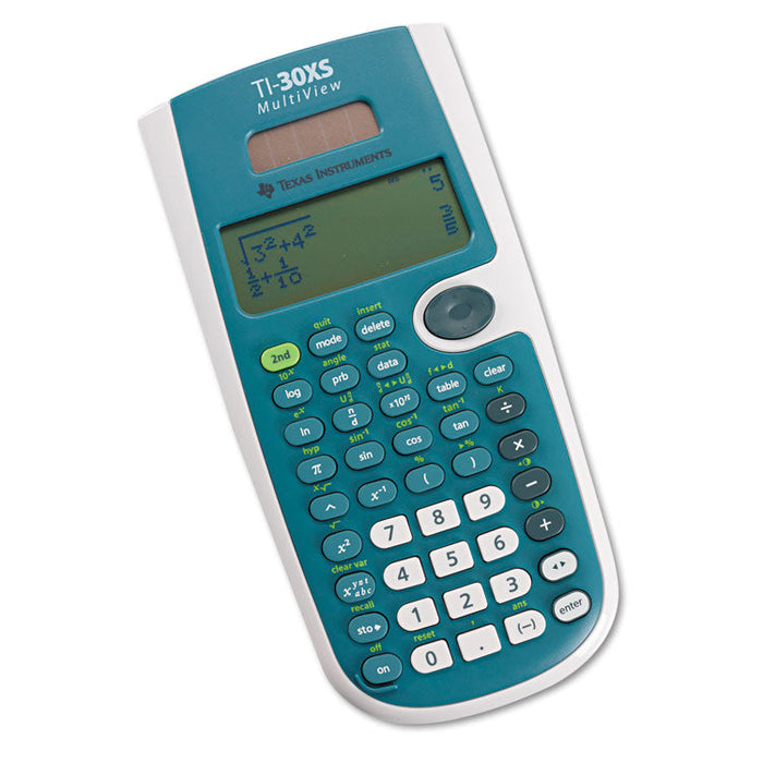 TI-30XS MultiView Scientific Calculator, 16-Digit LCD