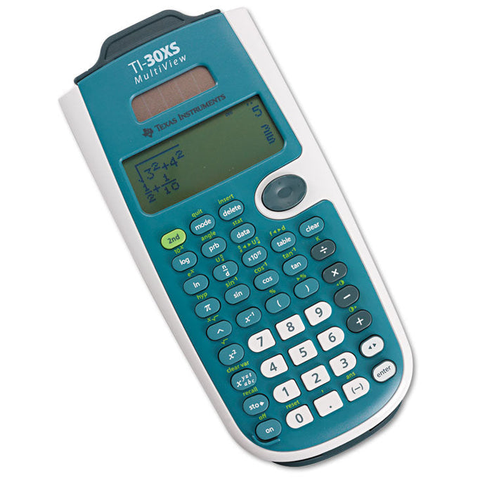 TI-30XS MultiView Scientific Calculator, 16-Digit LCD