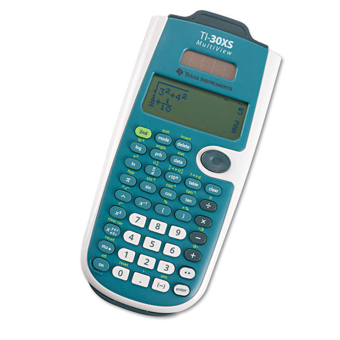 TI-30XS MultiView Scientific Calculator, 16-Digit LCD