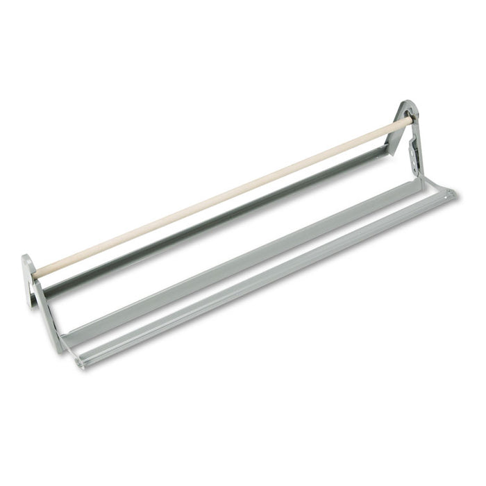 Paper Roll Cutter for Rolls Up to 9" in Diameter, 36" Wide, Steel, Light Gray