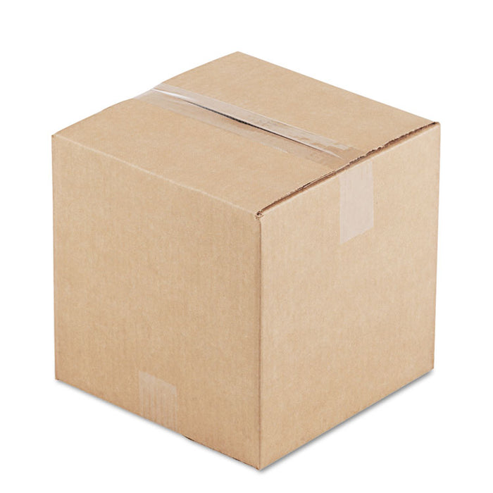 Cubed Fixed-Depth Shipping Boxes, Regular Slotted Container (RSC), 10" x 10" x 10", Brown Kraft, 25/Bundle