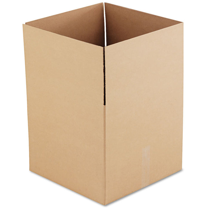 Fixed-Depth Shipping Boxes, Regular Slotted Container (RSC), 18" x 18" x 16", Brown Kraft, 15/Bundle