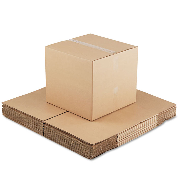 Fixed-Depth Shipping Boxes, Regular Slotted Container (RSC), 18" x 18" x 16", Brown Kraft, 15/Bundle