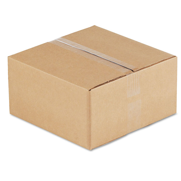 Fixed-Depth Shipping Boxes, Regular Slotted Container (RSC), 12" x 12" x 6", Brown Kraft, 25/Bundle