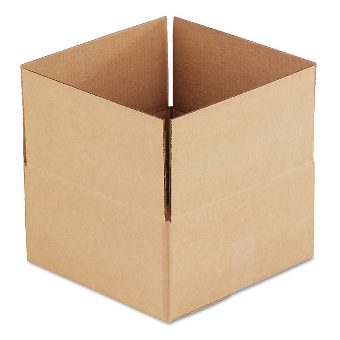 Fixed-Depth Shipping Boxes, Regular Slotted Container (RSC), 12" x 12" x 6", Brown Kraft, 25/Bundle