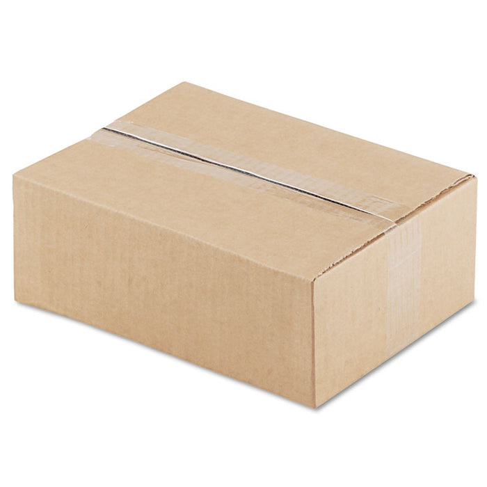 Fixed-Depth Shipping Boxes, Regular Slotted Container (RSC), 12" x 9" x 4", Brown Kraft, 25/Bundle