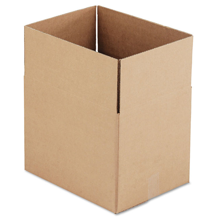 Fixed-Depth Shipping Boxes, Regular Slotted Container (RSC), 16" x 12" x 12", Brown Kraft, 25/Bundle