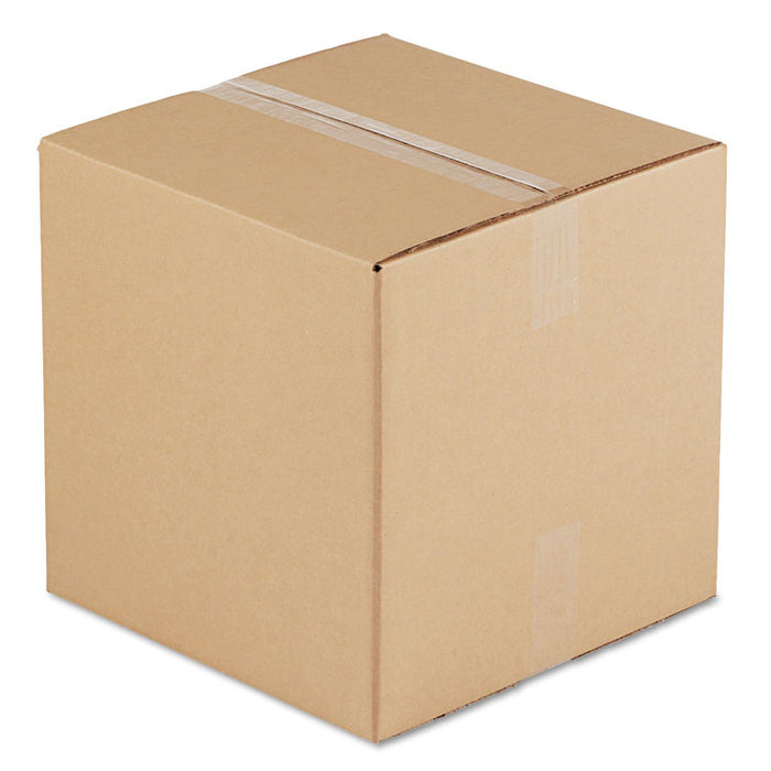 Cubed Fixed-Depth Shipping Boxes, Regular Slotted Container (RSC), 14" x 14" x 14", Brown Kraft, 25/Bundle