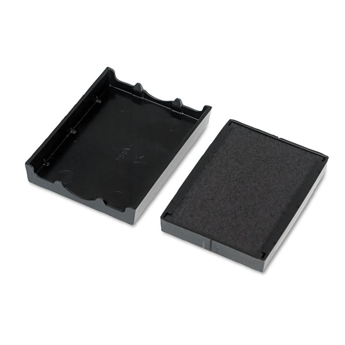 Trodat T4729 Dater Replacement Pad, 1 9/16 x 2, Black
