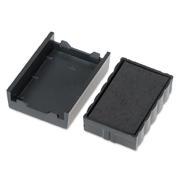 Trodat T4850 Dater Replacement Pad, 3/16 x 1, Black