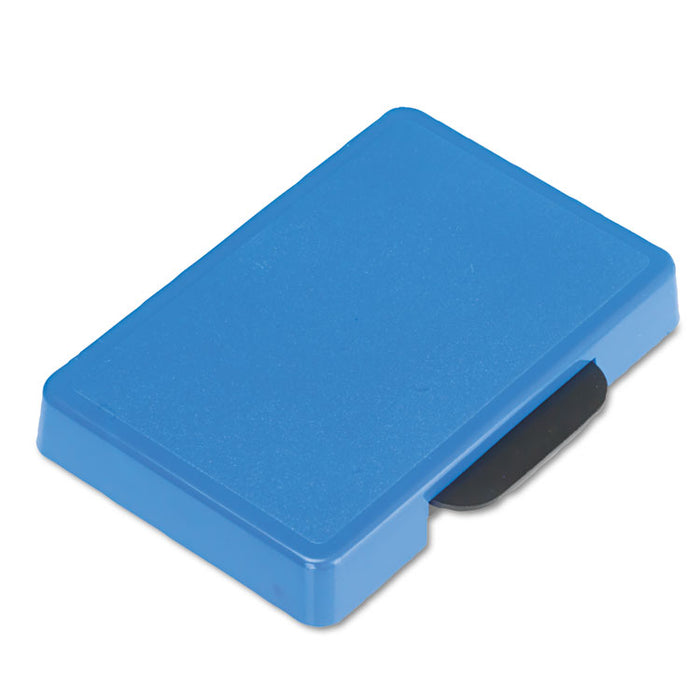 T5460 Professional Replacement Ink Pad for Trodat Custom Self-Inking Stamps, 1.38" x 2.38", Blue