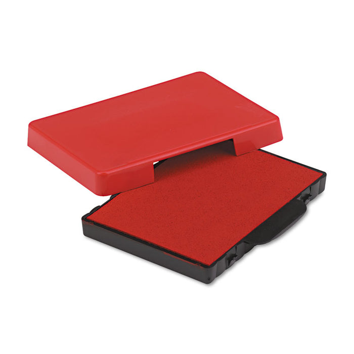 T5460 Professional Replacement Ink Pad for Trodat Custom Self-Inking Stamps, 1.38" x 2.38", Red